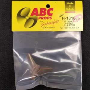 1816 2 Blade Cleaver Propeller Right – RC Boat Propeller | ABC Props
