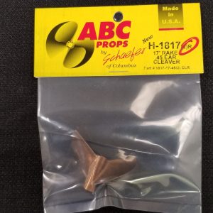 1817 2 Blade Cleaver Propeller Right – RC Boat Propeller | ABC Props