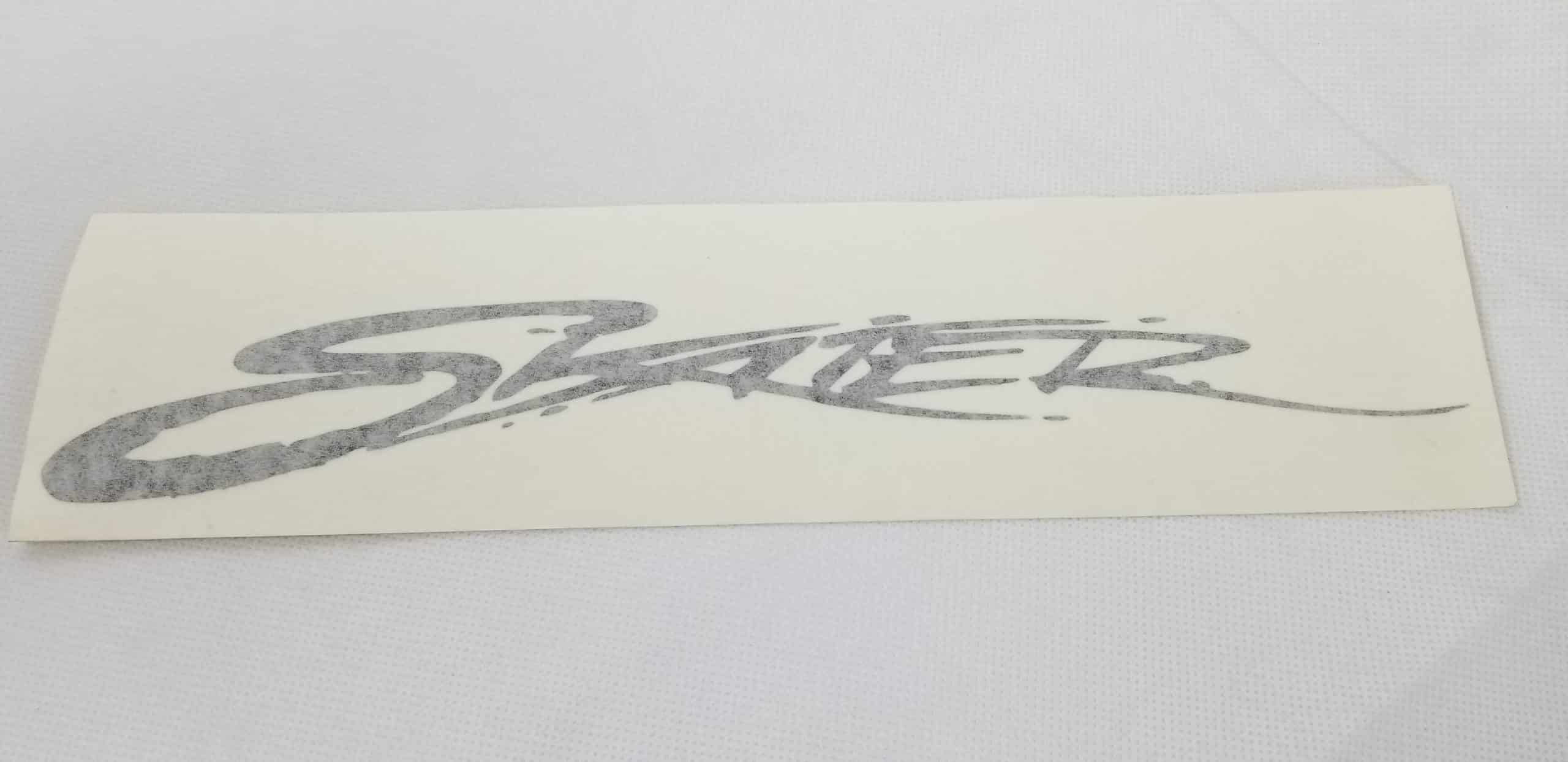 Skater Logo Cut Vinyl Decal