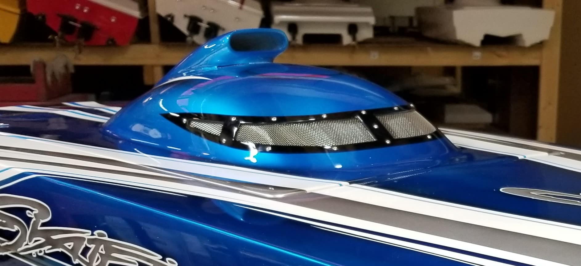 STAINLESS SCREEN KIT - VENT RC BOAT