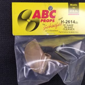 2614 2 Blade Cleaver Propeller Left - RC Boat Propeller | ABC Props