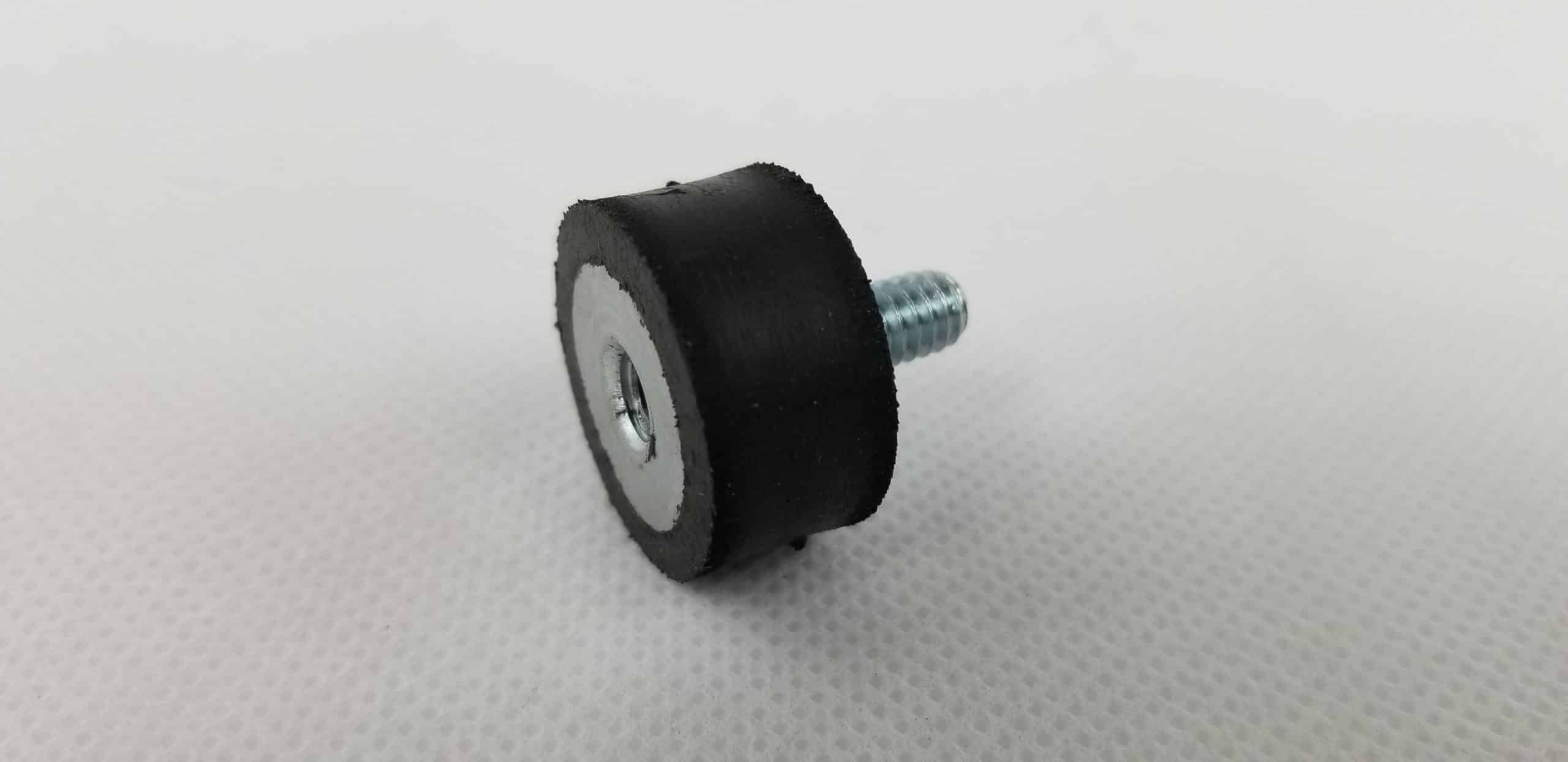 1/2" x 1" Rubber Vibration Damper - for Air Cooled G230RC Front Mount | Bonzi