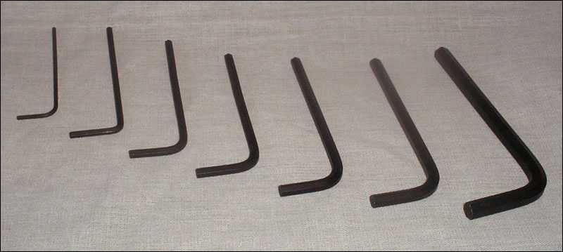 BONZI 8-Piece Allen Wrench Set