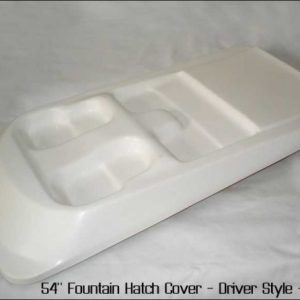 54" Fountain Hatch Cover - Driver Style