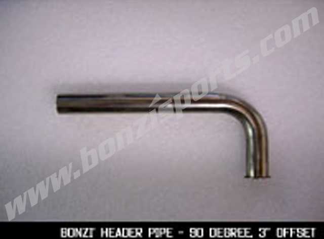 BONZI Header Pipe - 90 Degree