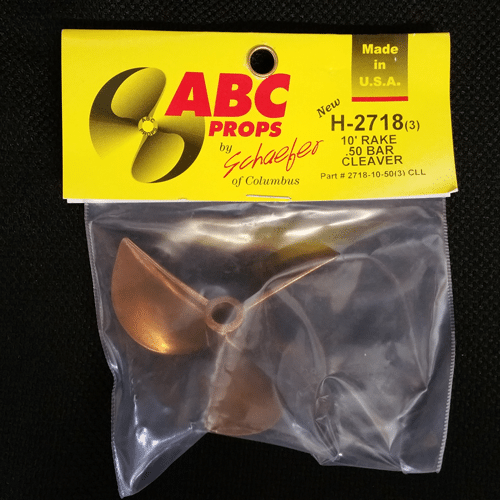 ABC H-2718/ 3-Blade Cleaver Prop (Left)